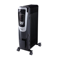Ecohouzng Oil Filled Radiator Heater with Safety Protection-3 heat settings: 900 and 1500 Watts, Auto
