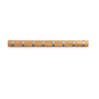 Umbra Flip 8-Hook, Natural-Urban dwellers can revel in the streamlined form of Flip, with hooks that pull in and out, its the hook for any entryway