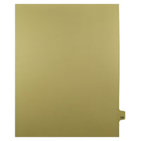 Mark Maker Legal Exhibit Index Tab Buff Single Tabs, 1/25th Cut, Letter Size, No Holes, Number 122, 25 Pack-Buff Single Tabs, 1/25th Cut