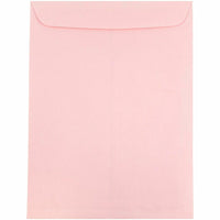 JAM Paper Open End Catalog Envelopes - 9" x 12" - Baby Pink - 25 Pack -Colour: Baby Pink