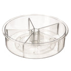 Gry Mattr Acrylic Rotatable Box with 5 Spacer Layer - 12"L x 12"W x 3.3"D - Clear-Acrylic, clear