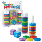 Thinkfun - My First Math Dice-Multicolore / carton / plastique