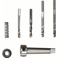 Starrett Hole Saw Arbor & Pilot Drills - 6 Pack-Thread" - 1/2 - 20