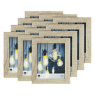 kieragrace Loft Picture Frame, 8 x 10", Driftwood Grey, 12 Pack-Driftwood grey look