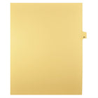 Mark Maker Legal Tabs - Letter Size - Buff - 1/25th cut - 25 tabs per package - 5 packages Pack - Number 84-Buff Single Tabs