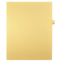 Mark Maker Legal Tabs - Letter Size - Buff - 1/25th cut - 25 tabs per package - 5 packages Pack - Number 84-Buff Single Tabs