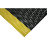 Wearwell Tuf Sponge No. 451 Matting, 2' x 3', Black/Yellow, 2 Pack-Top quality PVC Sponge matting!