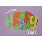 Rosedale Greeting Card, Start of a Happy Year, Birthday-Printed on premium coated card stock