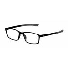 SAV Eyewear Sportex 4200 Rectangle Blue Light Glasses - + 1.25 - Black-Contemporary rectangular frame