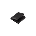 Champs Black Label Leather RFID Tri-fold Wallet, Black-6 credit card slots