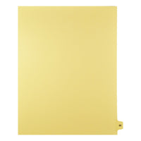 Mark Maker Legal Tabs - Letter Size - Buff - 1/15th cut - 25 tabs per package - 5 packages Pack - Number 90-Buff SingleTabs