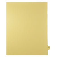 Mark Maker Legal Tabs - Letter Size - Buff - 1/15th cut - 25 tabs per package - 5 packages Pack - Number 179-Buff SingleTabs