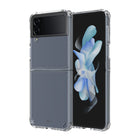 AXS ULTRA CLEAR Drop-tested Case for Samsung Galaxy Z Flip 4 - Clear-Anti-UV material offers a crystal clear design