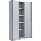 Metalware RK912 Boltless Shelving Unit, 6-Shelves, 36" x 18" x 88", Light Grey-Adjustable shelving system that provides high strength, yet economical storage capacity for your needs