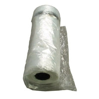 Eddie's Poly Garment Bags - 21" W x 4" gusset x 54" L - Clear - Roll of 250-Garment Bags