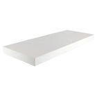 kieragrace Stockholm Aberg Floating Shelf w/ LED Light - White, 24", Matte Finish-Measurement: the white floating shelf measures 9.25"L x 23.6"W x 1.5"H in dimensions and can hold up to 10 pounds of decorative fixtures