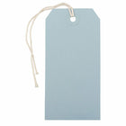 Jam Paper Gift Tags with String - Medium - 4 3/4" x 2 3/8" - Baby Blue - 1000 Pack-Color: Baby blue