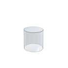 Azar Displays 6" x 4" Acrylic Cylinder (556406)-Works great as risers, cases and canisters