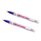 Marvy Uchida Fine-Line Opaque Paint Markers - Violet - 2 Pack-Marker Tip: Fine Point