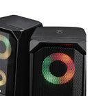 Marvo SG265 Touch Control USB 2.0 Powered and 3.5mm Plug RGB Backlight Gaming Speaker, 2 Pack-Impedance: 4 ohm x 2