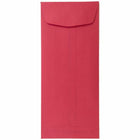 JAM Paper #11 Policy Business Coloured Envelopes - 4.5" x 10.375" - Red Recycled - 50 Pack-Colour: Red Envelopes