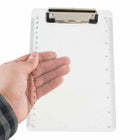 JAM Paper Small Plastic Memo Clipboard - 6" W x 9" H - Clear - 12 Pack-Quantity: 12 per pack. Heavy duty clipboards are made from quality plastic and designed to be long lasting.