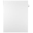 Mark Maker Legal Exhibit Index Tab White Single Tabs, 1/25th Cut, Letter Size, No Holes, Number 154, 25 Pack-White Single Tabs, 1/25th Cut