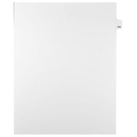 Mark Maker Legal Exhibit Index Tab White Single Tabs, 1/25th Cut, Letter Size, No Holes, Number 154, 25 Pack-White Single Tabs, 1/25th Cut