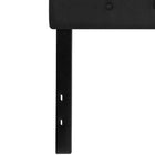 Flash Furniture Cambridge Tufted Upholstered King Size Headboard - Black Fabric-Panel Headboard