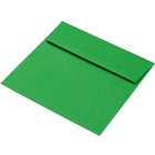 JAM Paper 8.5 x 8.5 Square Envelopes, Brite Hue Green Recycled, 1000 Pack (2792295B)-Closure: Gum