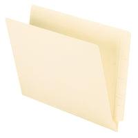 Pendaflex Manila Shelf File Folders, Letter Size - 100 Pack-Extra strong two-ply tab provides superior durability for busy filing systems