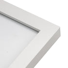 Gry Mattr Wood Photo Frame without Mat - White - 8" x 10"-Matte White Wood Frame