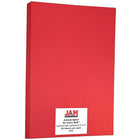 JAM Paper Bright Colour Tabloid Cardstock, 11 x 17, 65lb AstroBrights Re-Entry Red, 50 Pack (16728488)-Astrobright re-entry red card stock for scrapbooking and creating posters