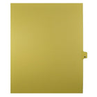 Mark Maker Legal Exhibit Index Tab Buff Single Tabs, 1/25th Cut, Letter Size, No Holes, Number 90, 25 Pack-Buff Single Tabs, 1/25th Cut