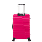 TOSCANO OPPORTUNA 20" Hardside Carry On Luggage - Fuschia-ABS Hardshell