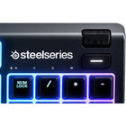Steel Series Apex 3 Water Resistant Gaming Keyboard-Dedicated multimedia controls for easily adjusting volume and media