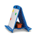 Copernicus Tabletop Easel, Blue-The two magnetic dry erase boards and detachable pocket chart enhances language development and child creativity.