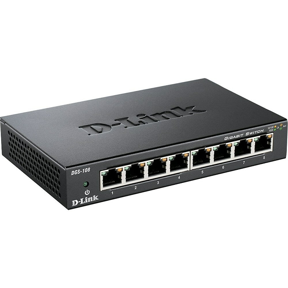 D-Link 8 Port Gigabit Switch | staples.ca