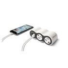 360 Electrical PowerCurve Mini Surge Protector with Dual USB Ports and Rotating Outlets (36053)-Fold and travel plug makes PowerCurve Mini® a great travel companion