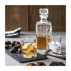 Bormioli Rocco 7-piece Selecta Whisky Decanter Set-Capacity: 1 carafe - 33.75 oz, 1 glass - 9.5 oz