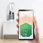 Dyson Pure Hot + Cool Link Air Purifier Heater & Fan, White/Silver-Quick & easy filter changing