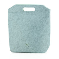 Minimal Lunch Bag, Large, Light Grey, 2/Pack-Eco-friendly parctical lunch bag