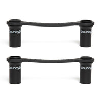 Bouncy Bands for Standard Chairs 13-18" Wide Black Support Pipes, 2 Pack (BBABBCBK)-Helps high energy workers fidget without distracting others.