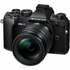 OM System OM-5 Black Body with M Zuiko Digital ED 12-45mm F4.0 PRO Lens Kit-Articulating Touchscreen LCD