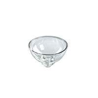 Azar Displays Plastic Bowl, Clear, 8" (700907)-Display fixtures