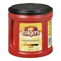 Folgers Mountain Roast Ground Coffee - 865g-Light roast blend with a warm and balanced taste.