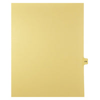 Mark Maker Legal Tabs - Letter Size - Buff - 1/15th cut - 25 tabs per package - 5 packages Pack - Number 175-Buff SingleTabs