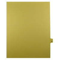 Mark Maker Legal Exhibit Index Tab Buff Single Tabs, 1/25th Cut, Letter Size, No Holes, Number 18, 25 Pack-Buff Single Tabs, 1/25th Cut
