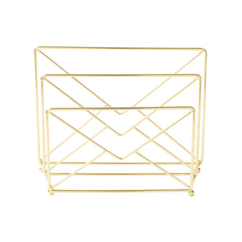 Martha Stewart Wire File Sorter - Gold | staples.ca