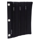 Tech Gear Neo Classic Triple Binder Pouch - Black-Fits any 3-ring binder
